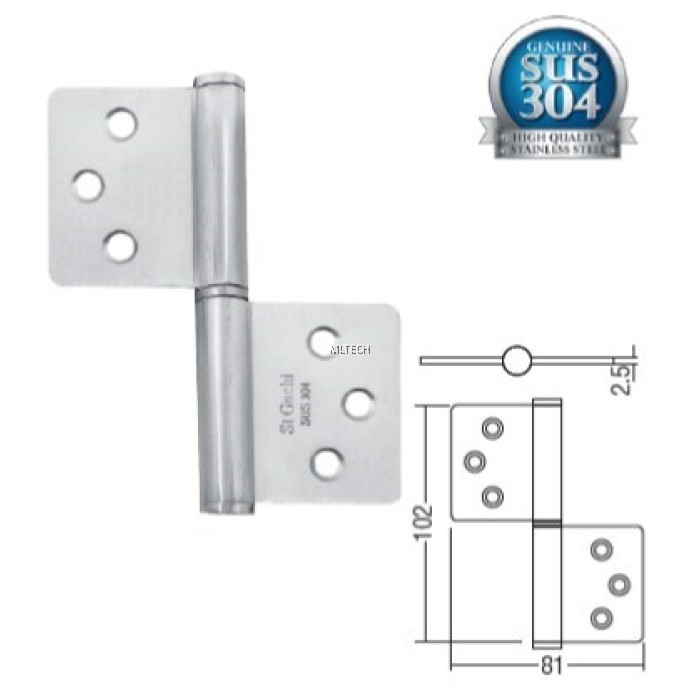 Door Hinges Stainless Steel Flag Hinge